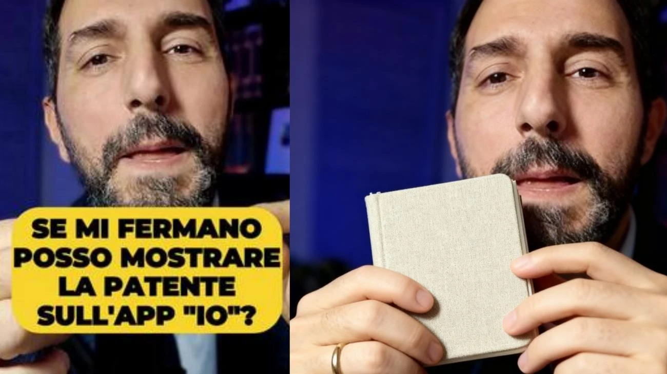 Se mi fermano posso mostrare la patente sull'App IO? #patente #auto #cds #polizia"